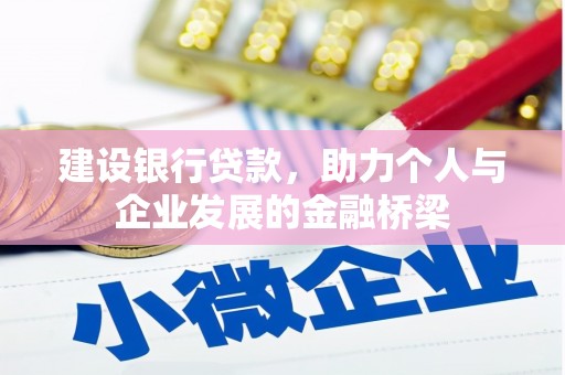 扎囊建设银行贷款，助力个人与企业发展的金融桥梁