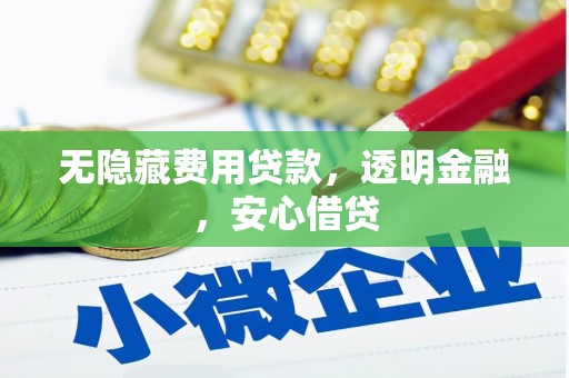 扎囊无隐藏费用贷款，透明金融，安心借贷