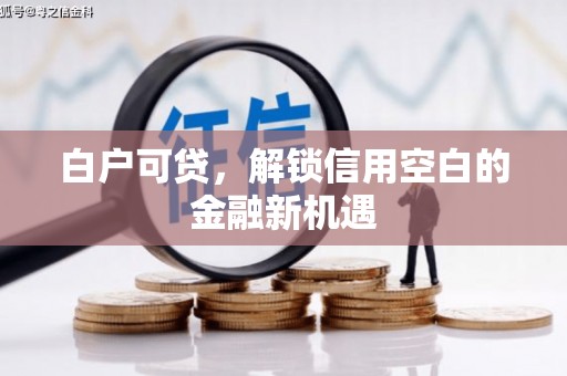 扎囊白户可贷，解锁信用空白的金融新机遇