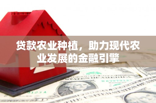 扎囊贷款农业种植，助力现代农业发展的金融引擎