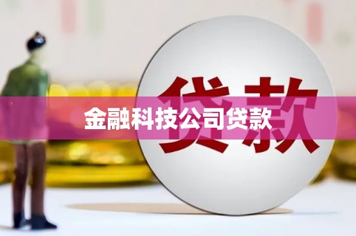 扎囊金融科技公司贷款