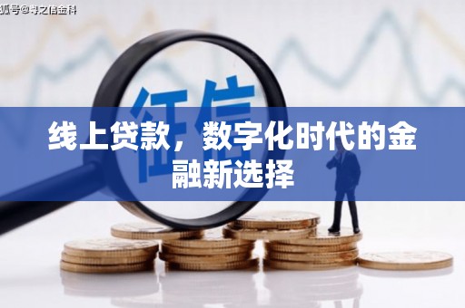 扎囊线上贷款，数字化时代的金融新选择