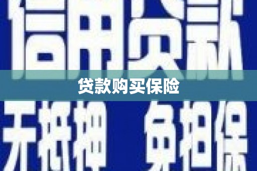 扎囊贷款购买保险