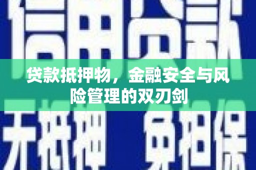 扎囊贷款抵押物，金融安全与风险管理的双刃剑