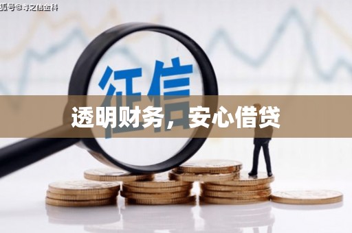 扎囊透明财务，安心借贷