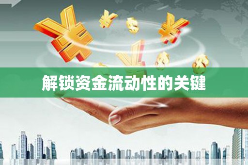 扎囊解锁资金流动性的关键