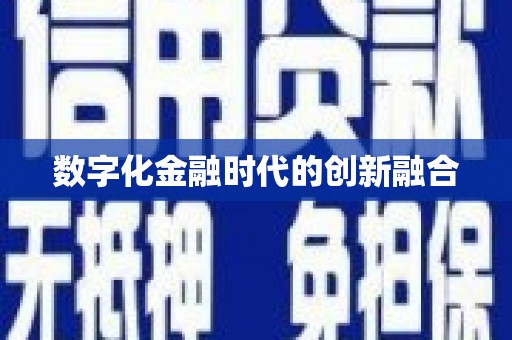 扎囊数字化金融时代的创新融合